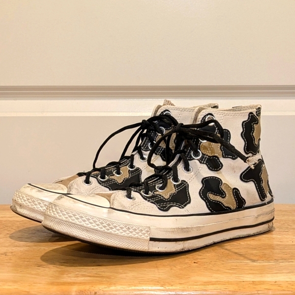 Converse Chuck 70 Unisex Men's 8 High 'Hacked Archive' Sneakers in Nomad Khaki - Picture 5 of 12